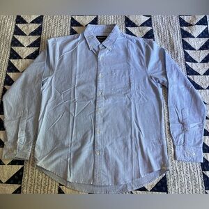 Bonobos blue and white striped Oxford size large
